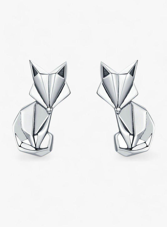 Whimsical Fox Earrings - Diamoray